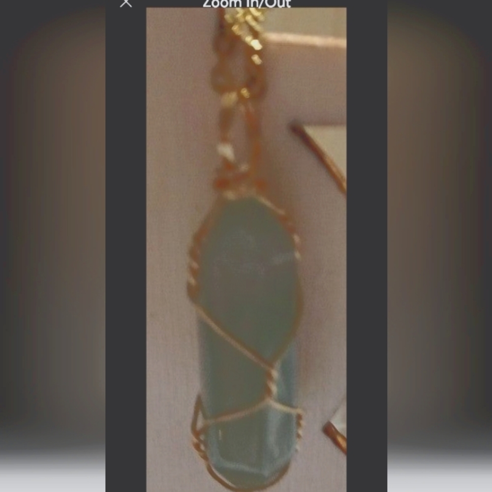 💐Green Dongling Cage Necklace💐